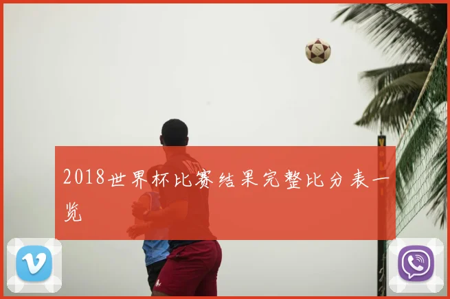 2018世界杯比赛结果完整比分表一览